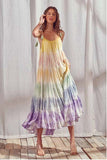 Rainbow Addison Maxi Dress: Alternate View #2
