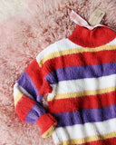 Rainbow Fuzzies Sweater: Alternate View #3