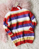 Rainbow Fuzzies Sweater: Alternate View #4