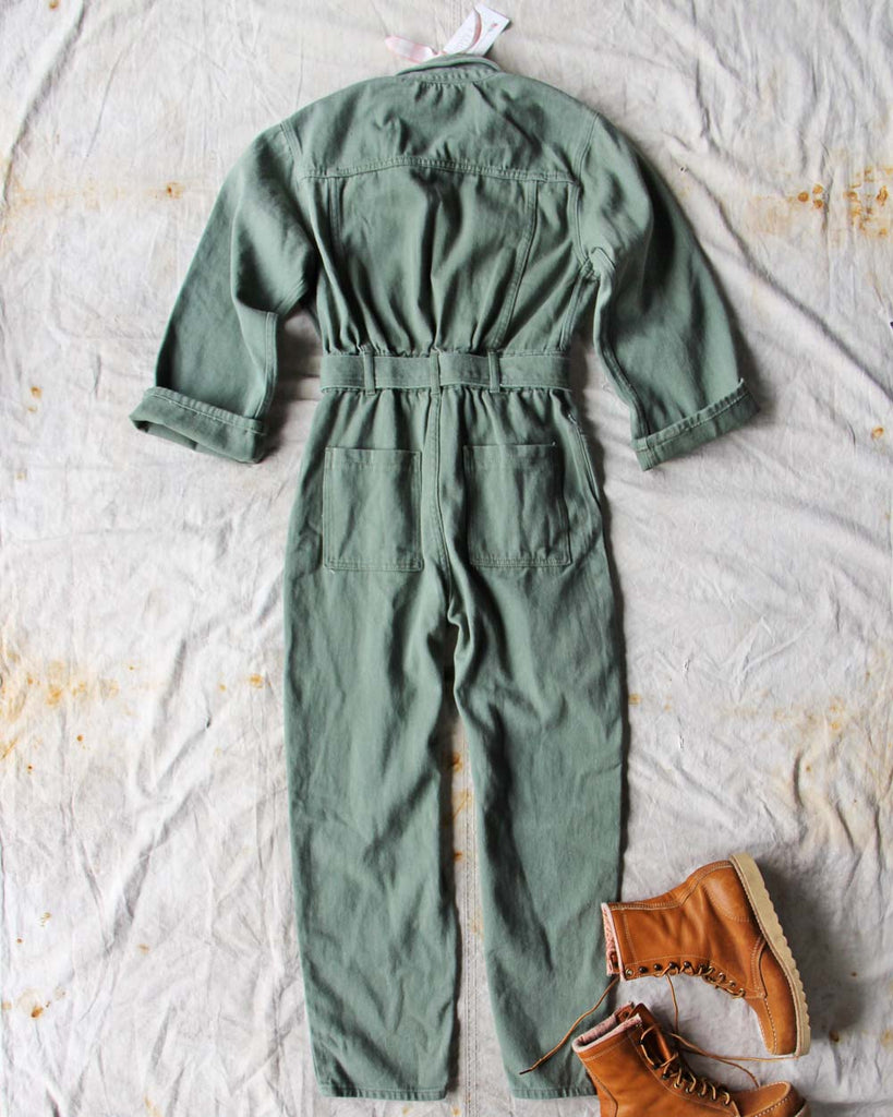 Ranger Coverall Jumpsuit in Denim, Cute Coveralls & Overalls from Spool 72.