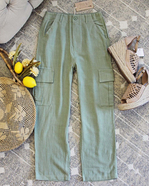 Troop Linen Pants: Featured Product Image