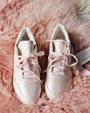 Reebok Classic Pink Sneakers: Alternate View #2
