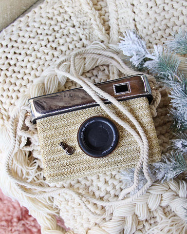 Retro Camera Tote