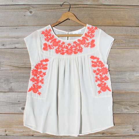 Riviera Peach Blouse