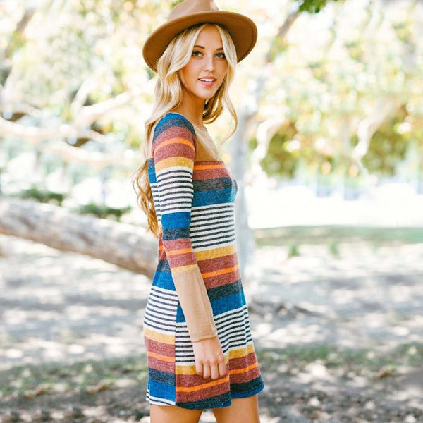 Rocky Stripe Dress: Featured Product Image