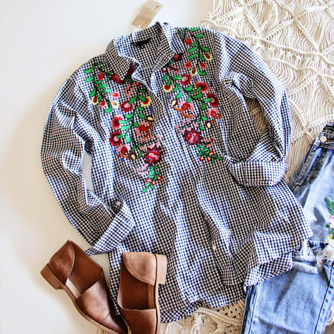 Rose Valley Boyfriend Shirt