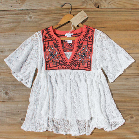 Rosewater Top in Rust