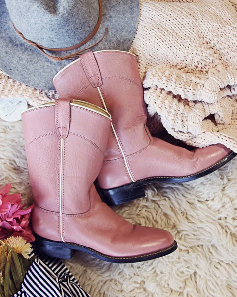 Rosie Girl Vintage Boots: Featured Product Image