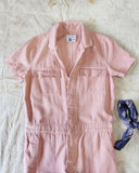 Rosie Coverall Jumpsuit in Pink: Alternate View #2