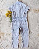 Rosie Coverall Utility Jumpsuit in Lilac: Alternate View #5