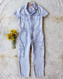 Rosie Coverall Utility Jumpsuit in Lilac: Alternate View #1