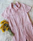 Rosie Coverall Utility Jumpsuit in Pink: Alternate View #2