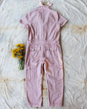 Rosie Coverall Utility Jumpsuit in Pink: Alternate View #4