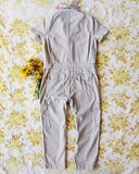 Rosie Coverall Utility Jumpsuit in Sand: Alternate View #5