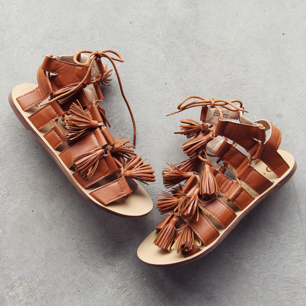 Roux Tassel Sandals: Featured Product Image
