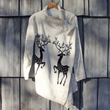 Reindeer Knit Sweater: Alternate View #3