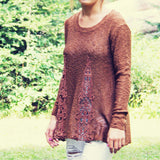 The Rusted Maple Sweater: Alternate View #2