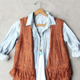 Rusted Romance Sweater Vest: Alternate View #2