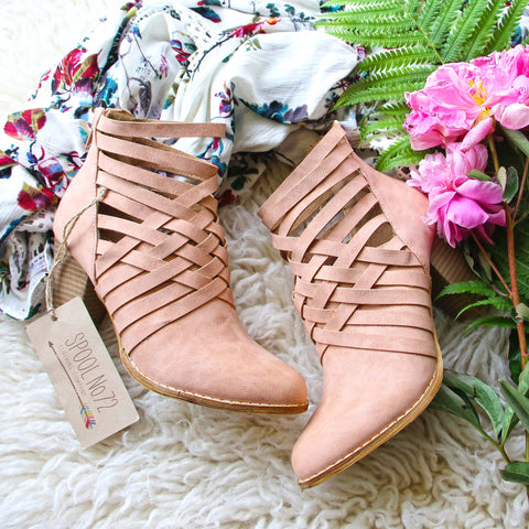 Sabrina Strappy Booties