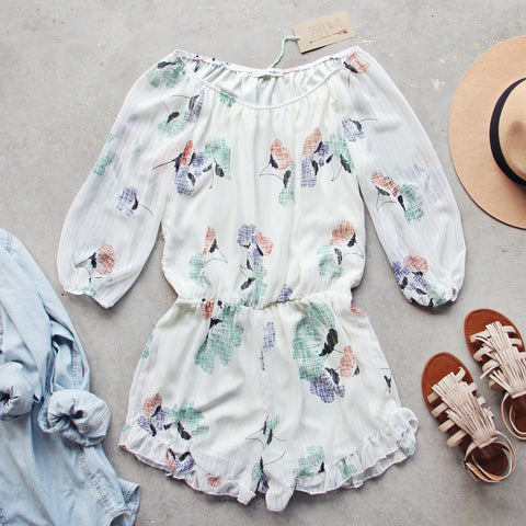 Sage Fox Romper