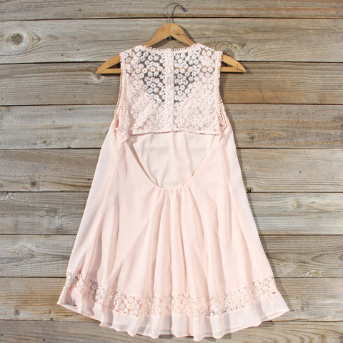 Sage Shadows Dress in Peony