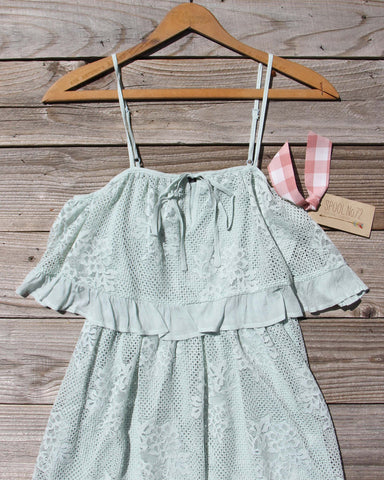 Sage Lace Dress