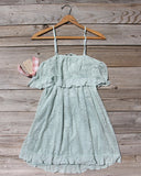 Sage Lace Dress: Alternate View #3