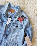 Washed & Embroidered Jean Jacket by Sanctuary: Alternate View #1