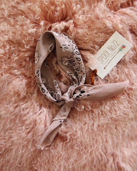 Luxe Cotton Bandana in Dusty Rose: Featured Product Image