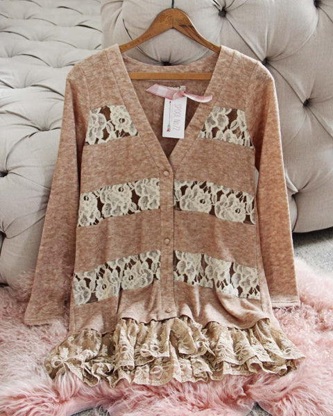 Sandstone Lace Tunic: Featured Product Image