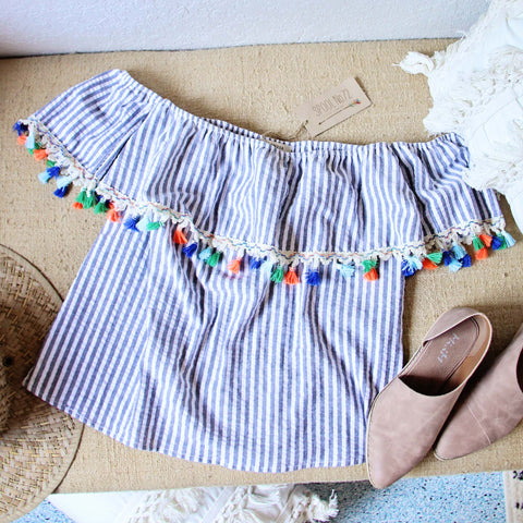 Santa Ana Tassel Top