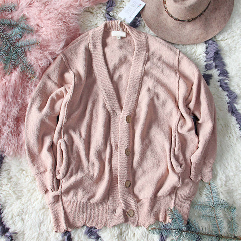 Saturday Morning Sweater in Dusty Blush