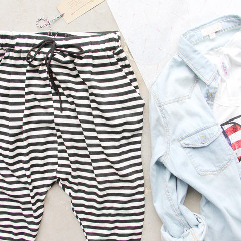 Saturday Stripe Joggers