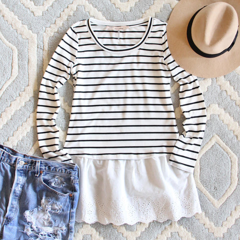 Saturday Stripe Tee