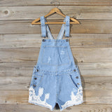 Sawyer Lace Overalls: Alternate View #1