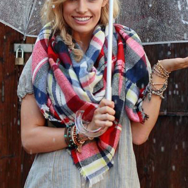 Seattle Plaid Scarf: Featured Product Image