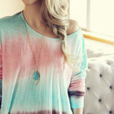 Ombre Tide Tee: Alternate View #2