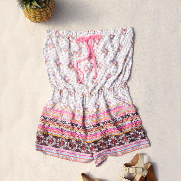 Shadow Palm Romper: Featured Product Image