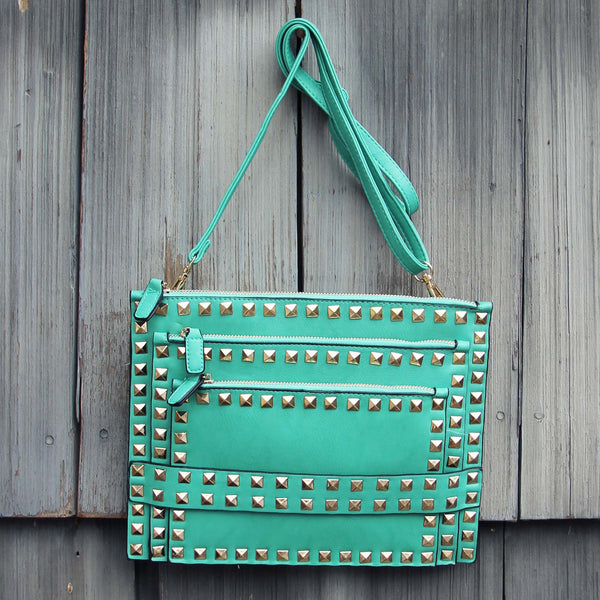 Shooting Arrow Cross Body Bag in Mist: Featured Product Image