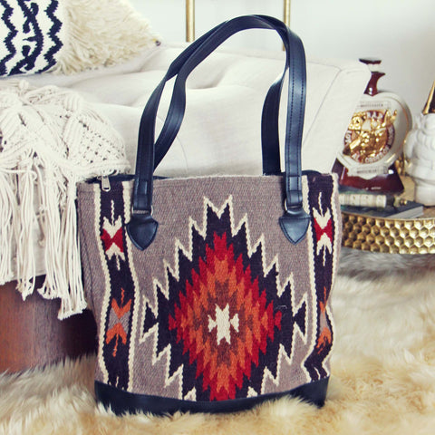 Sierra Vista Rug Bag in Charcoal