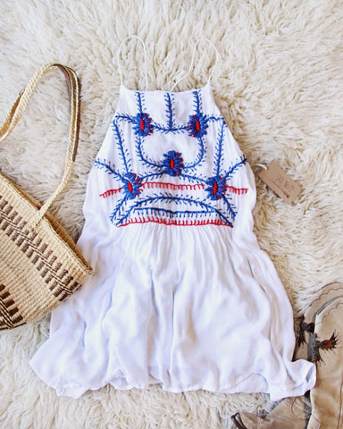 Siesta Dress in White from Piper by Townsen