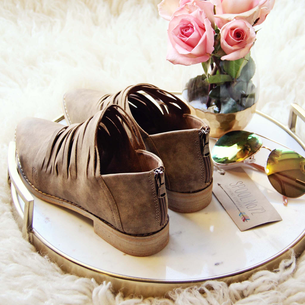 Sand Color Booties Sky Valley Booties in Sand, Gorgeous Boho Booties from Spool No.72 ...