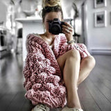 Spool Lux Skyline Sweater in Pink: Alternate View #6
