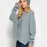 The Slouchy Sage Sweater: Alternate View #2