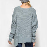 The Slouchy Sage Sweater: Alternate View #3
