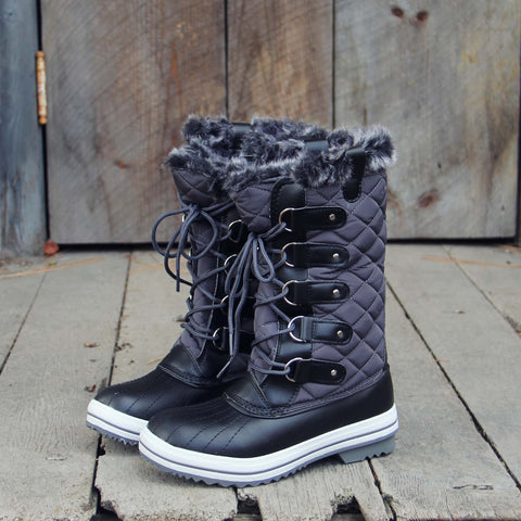 Smoke & Frost Snow Boots