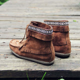 Snohomish Beaded Moccasin: Alternate View #3