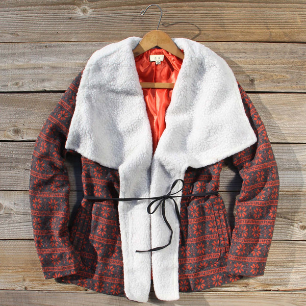 Snow Drift Sherpa Coat: Featured Product Image