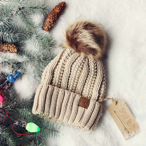 Snow Dust Cozy Beanie: Featured Product Image