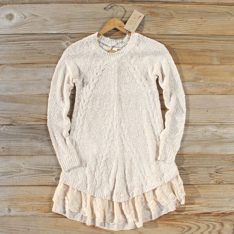 Snowcap Sweater Dress